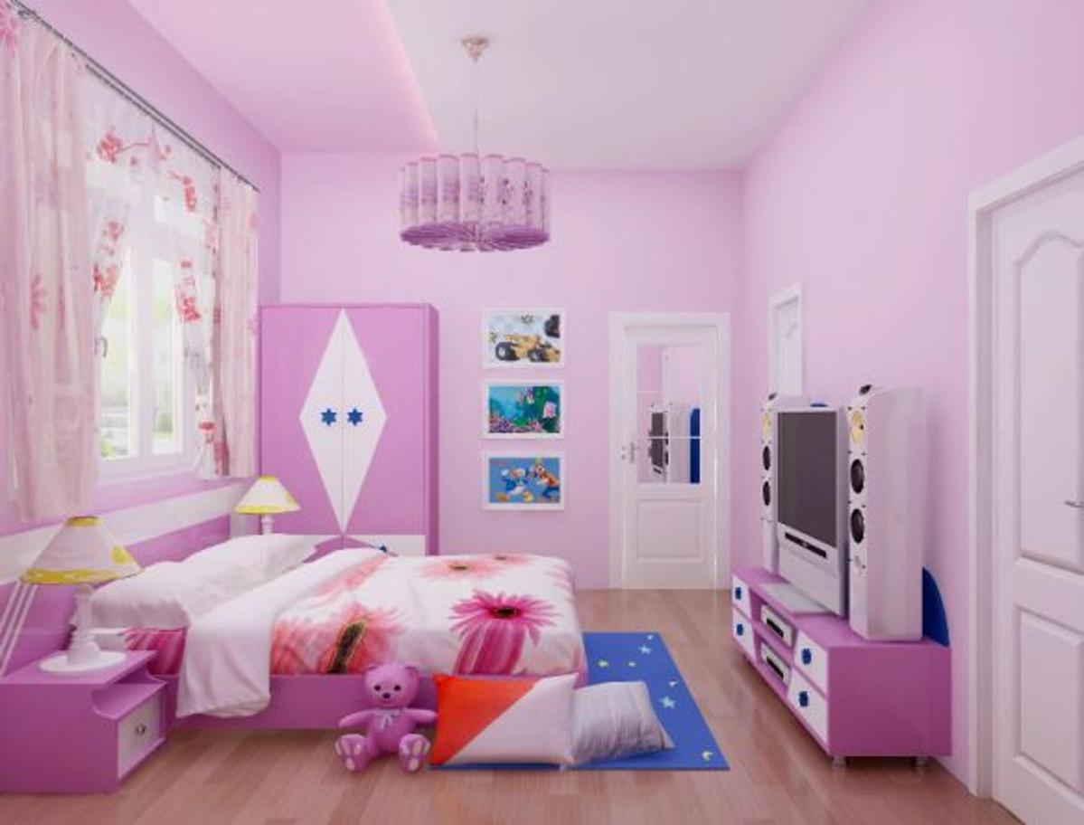 10 mẫu phòng ngủ đẹp cho bé gái