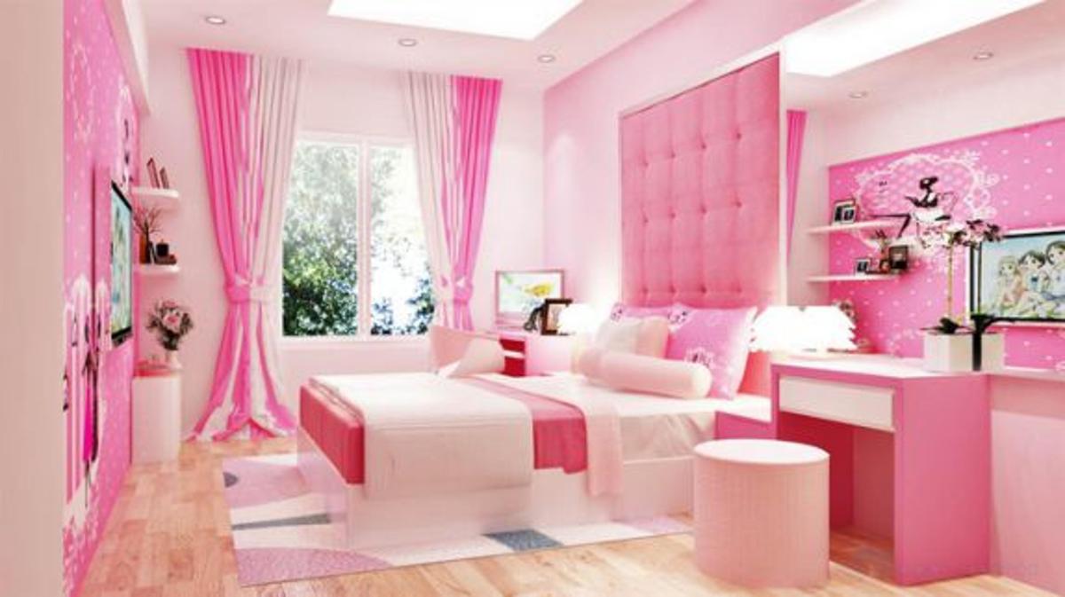 10 mẫu phòng ngủ đẹp cho bé gái