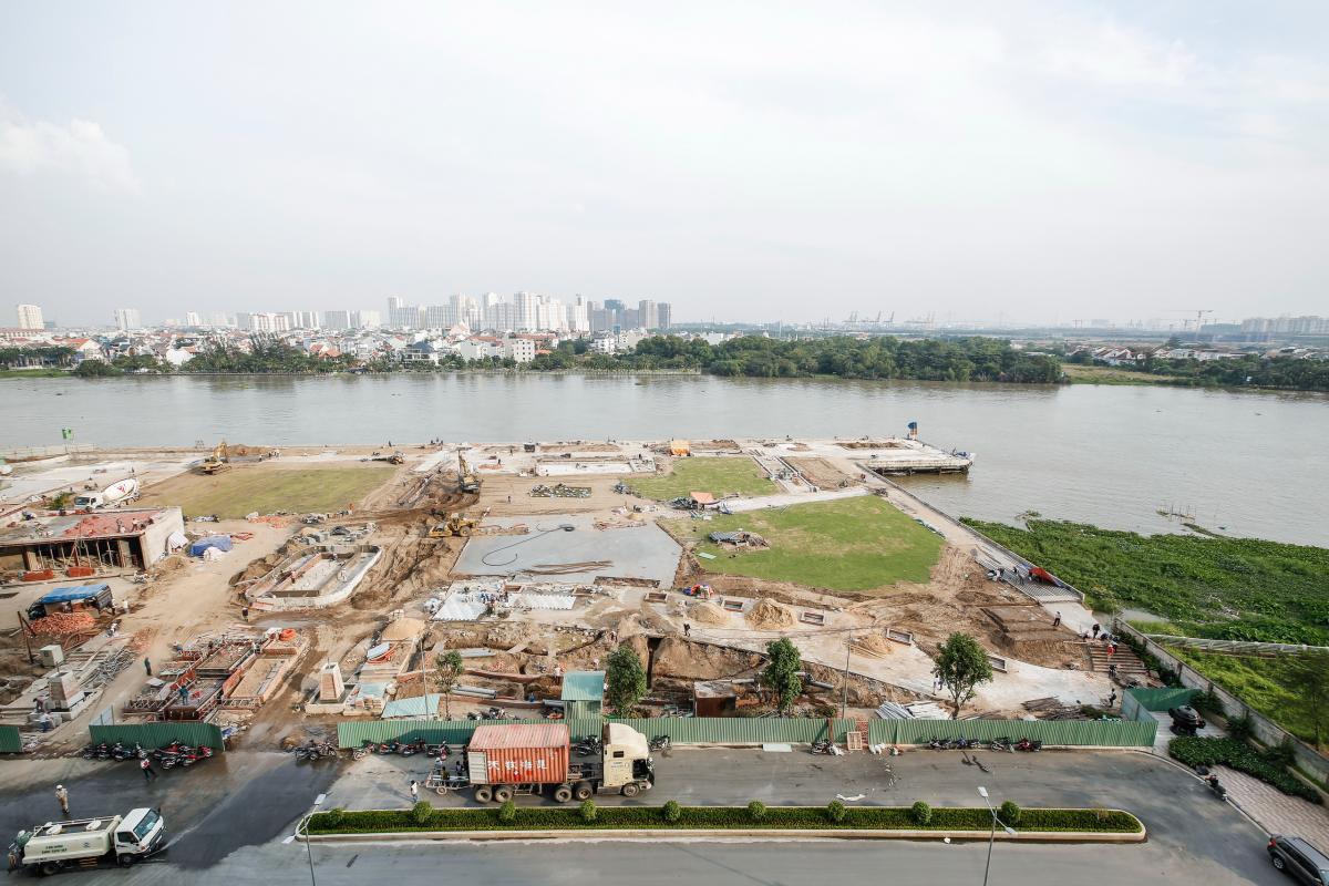 View toàn cảnh C1-07.07 Vinhomes Central Park