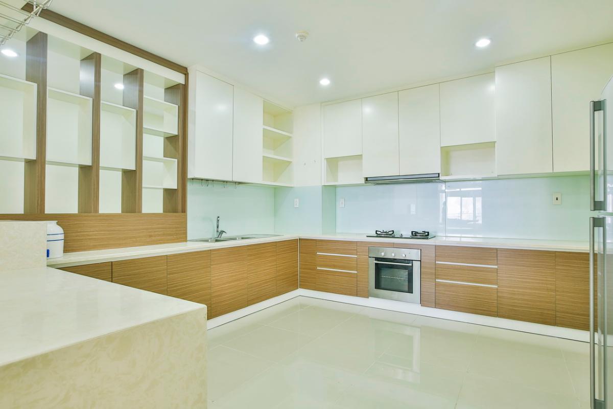 Phòng bếp Căn hộ tầng cao CK Riverside Residence
