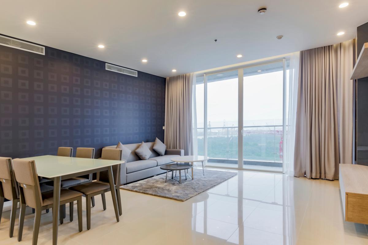 View nội khu Căn hộ tầng cao B2 Sarimi Sala Đại Quang Minh