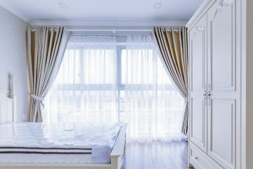 Phòng ngủ Căn hộ tầng cao Happy Valley