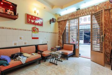 Nhà 4 tầng hai mặt tiền hẻm Hậu Giang Quận 6