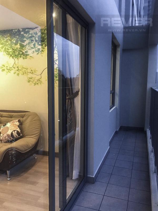 Ban công Căn hộ 2 phòng ngủ tháp T4 Masteri Thảo Điền