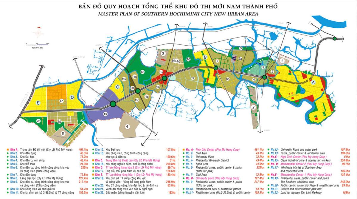 Khu đô thị Nam Sài Gòn đang thu hút nhiều “ông lớn” bất động sản, vì đâu? 