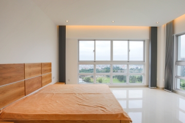 Phòng ngủ vị trí góc Căn góc trung tầng tháp N Happy Valley