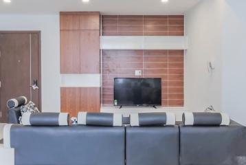 Phòng khách Căn hộ tầng cao TA2 Tropic Garden