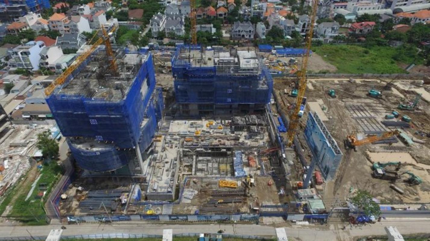 Gateway Thảo Điền - Tiến độ xây dựng hai tòa nhà The Aspen và The Madison