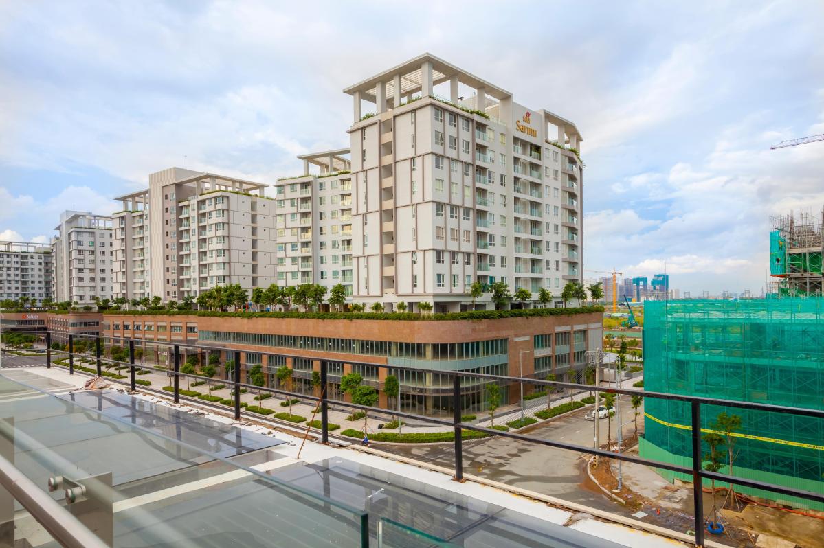 Một góc dự án khu đô thị Sala Đại Quang Minh ở thời điểm hiện tại.
