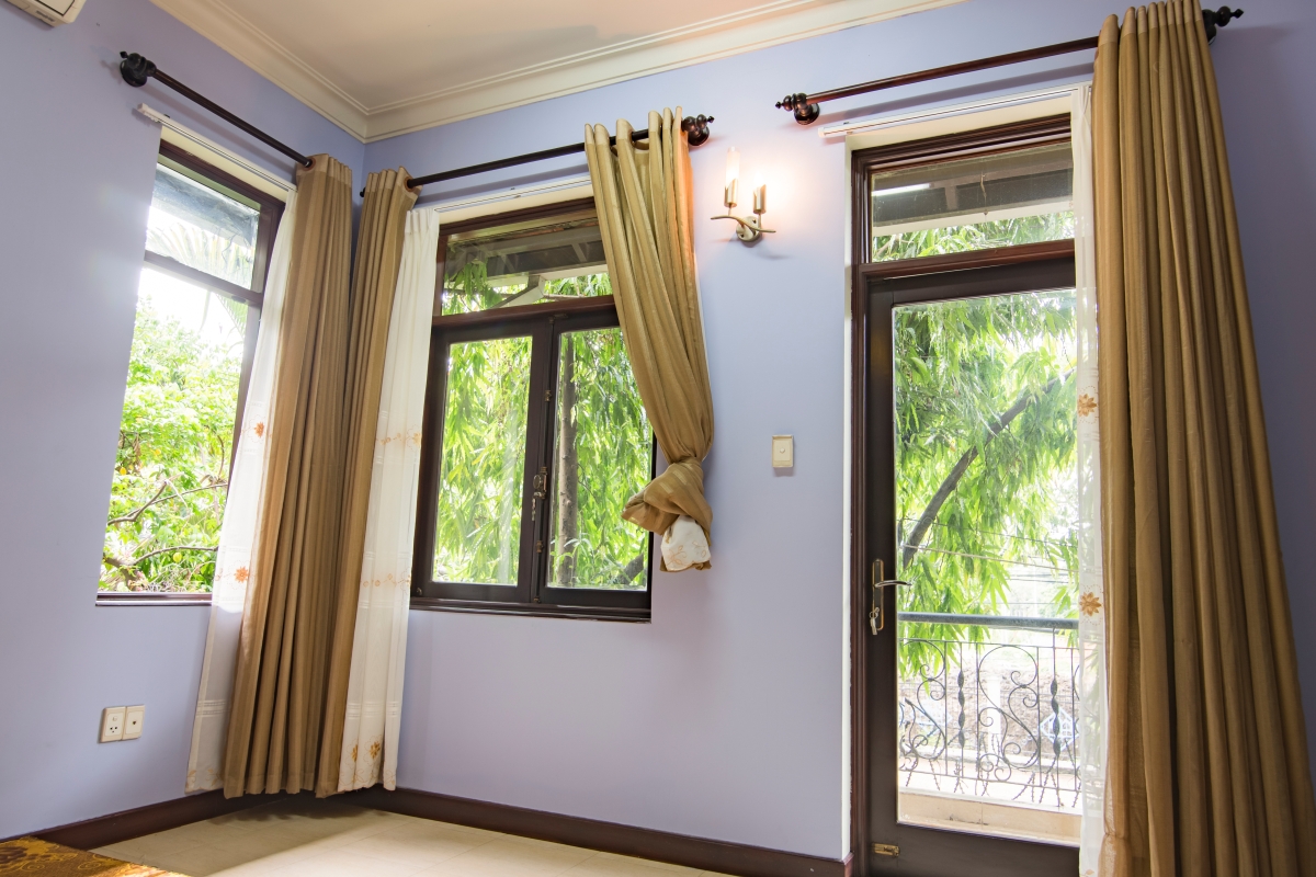 View nhìn từ phòng ngủ Villa 3 tầng Nguyễn Văn Hưởng