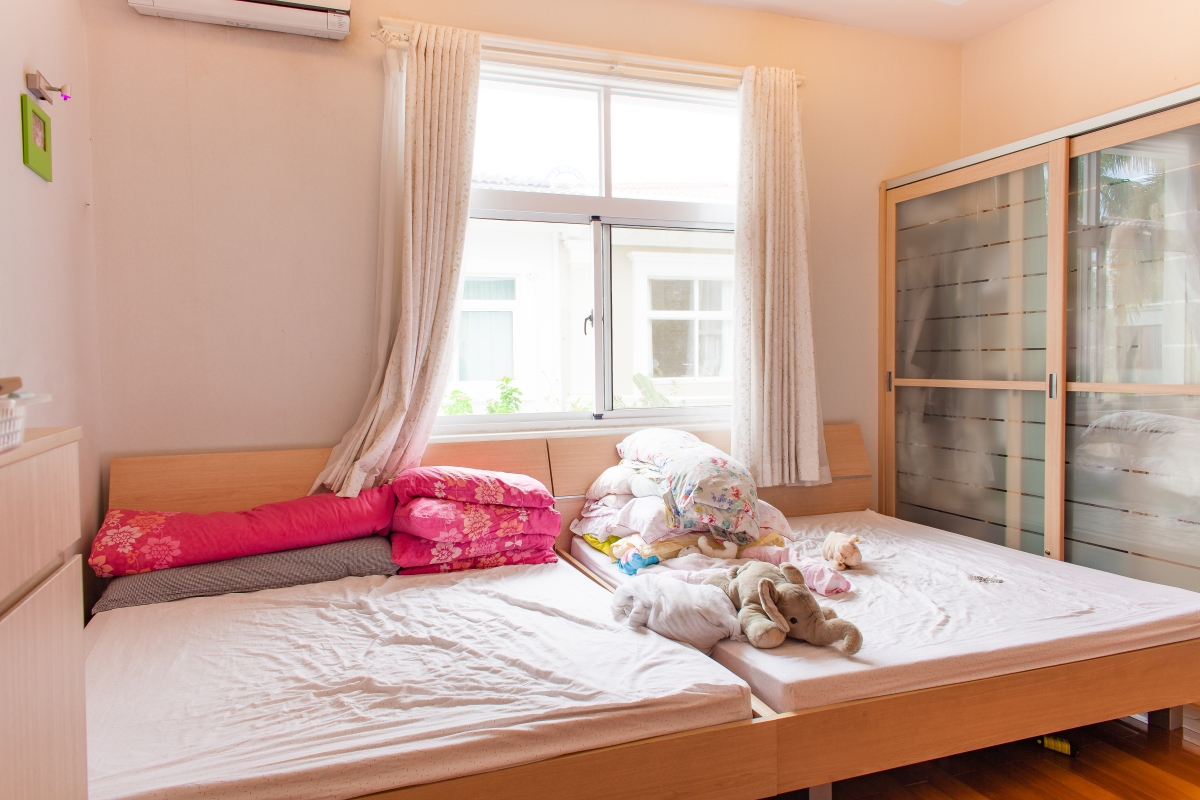 Phòng ngủ cho con trẻ Villa 2 tầng đơn lập Mỹ Phú 1A