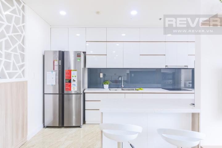 Phòng bếp hiện đại Căn góc hướng Tây Nam tầng cao tháp A1 Tropic Garden