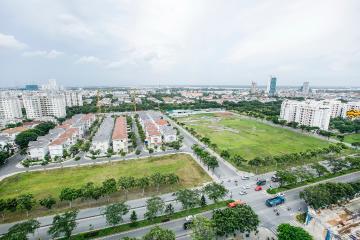 View toàn cảnh Căn hộ tầng cao CK Riverside Residence