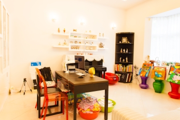 Phòng học cho con trẻ Villa 2 tầng đơn lập Mỹ Phú 1A