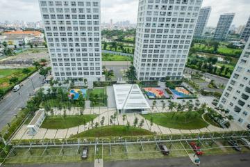 View toàn cảnh Căn hộ tầng cao tháp I Happy Valley