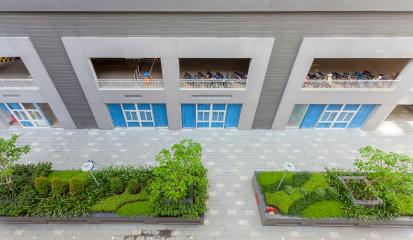 View cửa sổ Căn officetel LE Lexington Residence