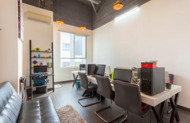 Phòng sinh hoạt chung đẳng cấp Căn officetel LE Lexington Residence