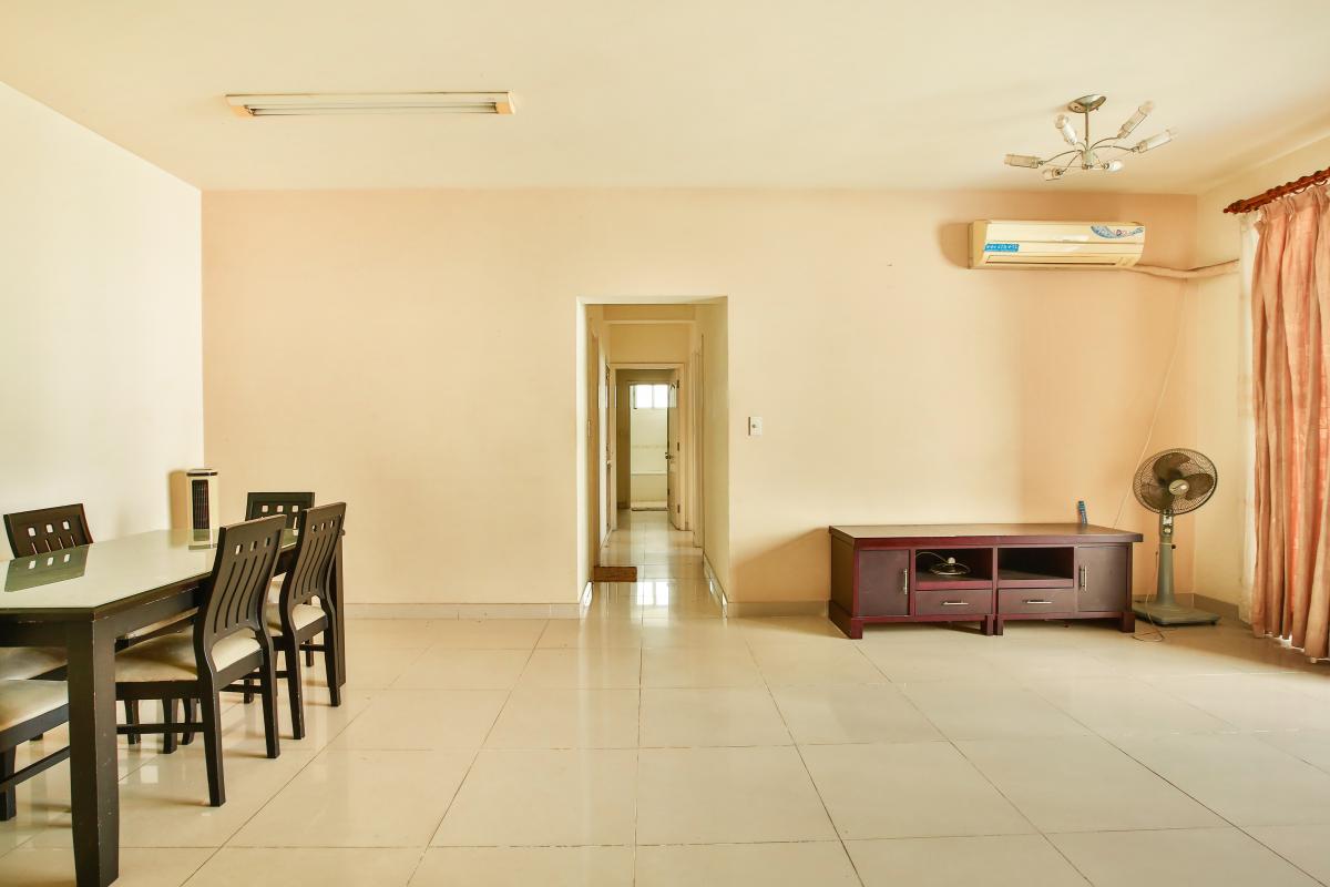 Khu vực bàn ăn Căn hộ 3 phòng ngủ A4 Mỹ Viên