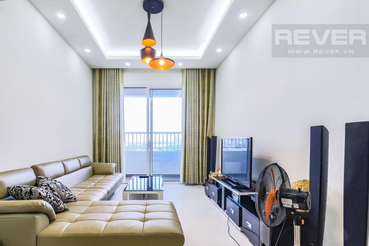 Phòng khách sang trọng và hiện đại Căn hộ hướng Nam tầng cao LA Lexington Residence