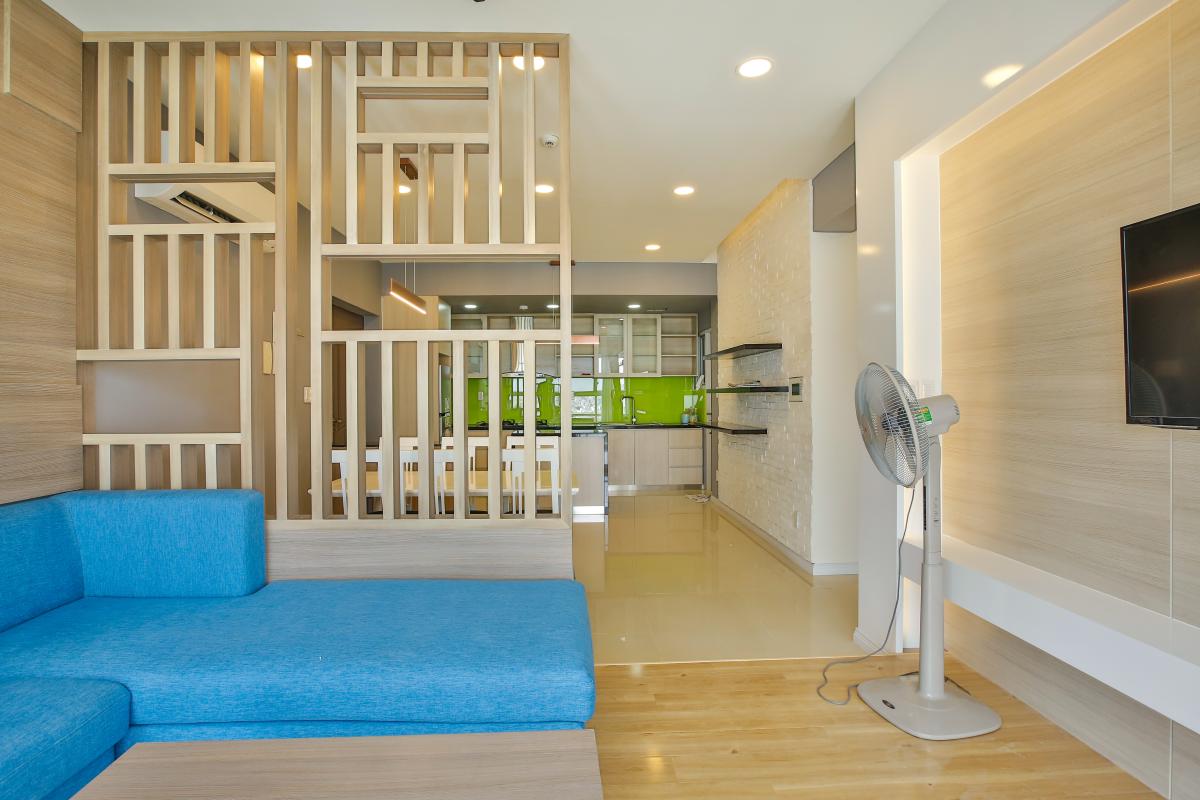 View nội khu Căn hộ tầng cao tháp I Happy Valley