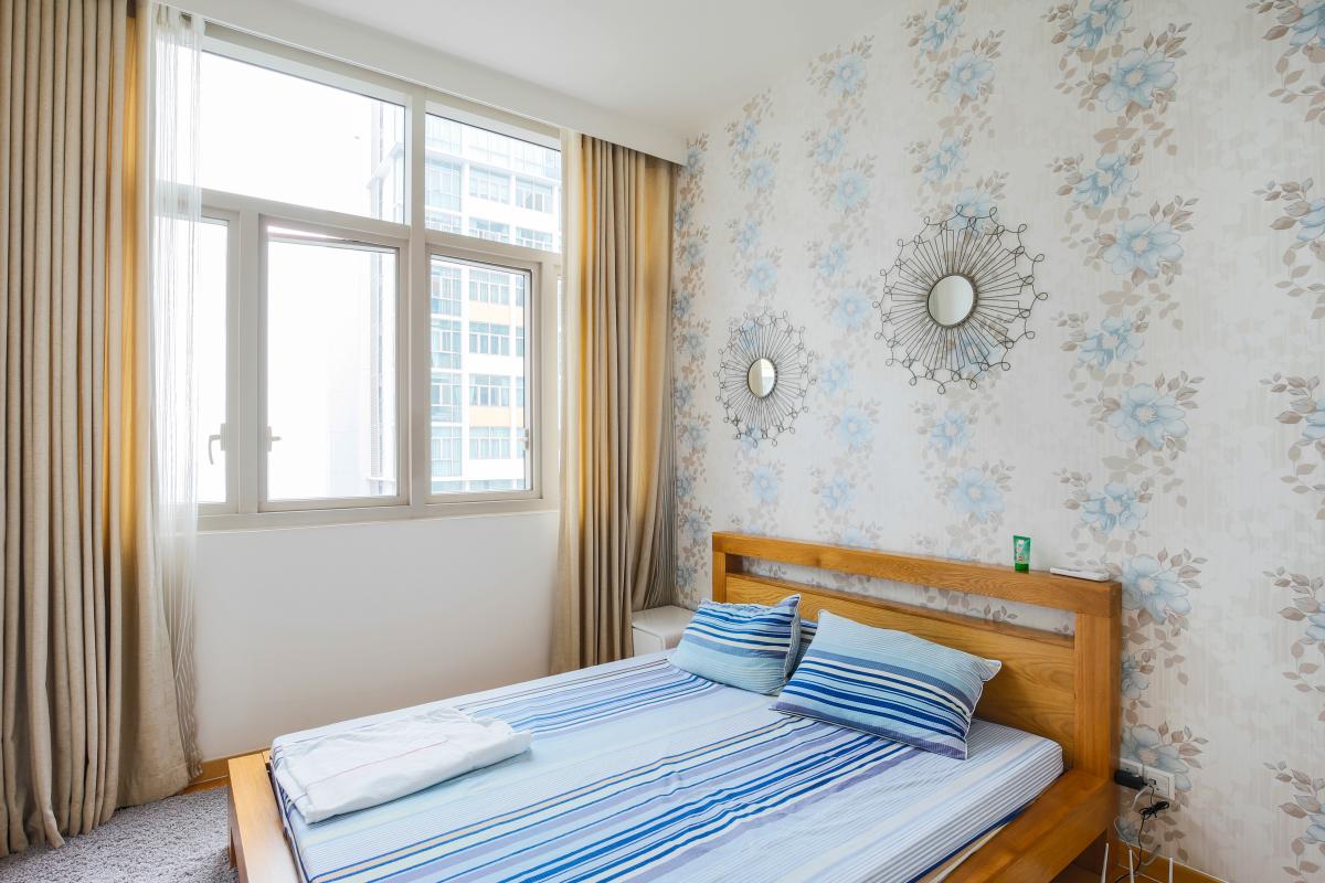 Phòng ngủ phụ Căn hô tầng cao tháp T4 The Vista An Phú