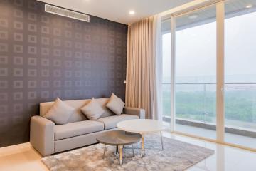 Sofa hiện đại Phòng khách Căn hộ tầng cao B2 Sarimi Sala Đại Quang Minh