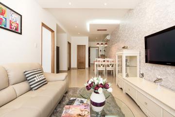 The CBD Premium Home - Phòng khách căn hộ mẫu tòa nhà The CBD Premium Home