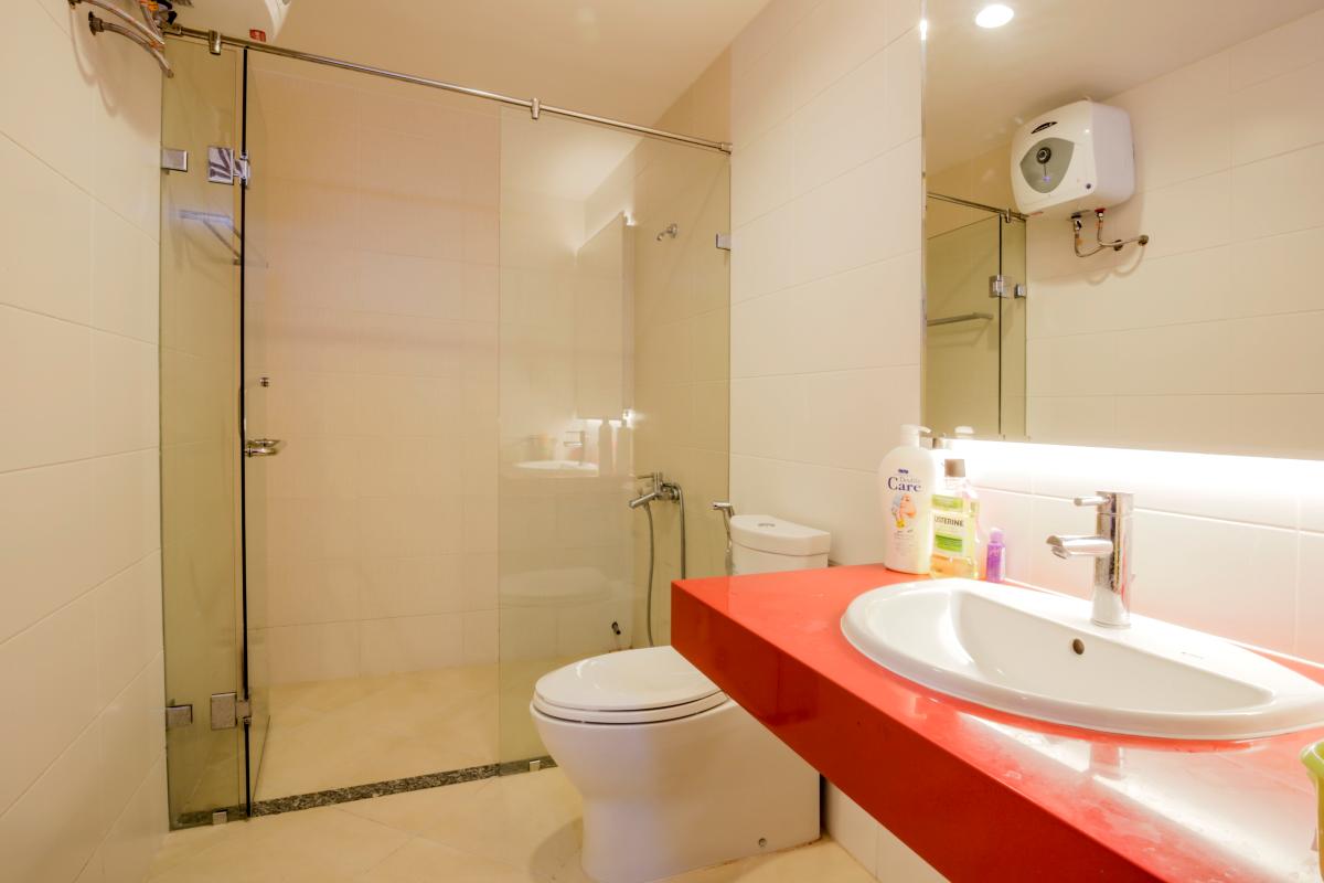 Phòng tắm Căn góc hướng Tây Nam tháp D Riverside Residence