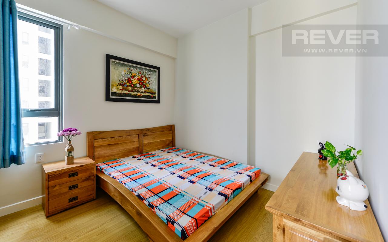 Phòng ngủ 2 Căn góc Masteri Thảo Điền tầng cao T2B 2 phòng ngủ, nội thất gỗ