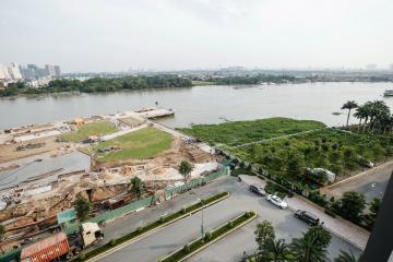 View từ phòng ngủ C1-07.07 Vinhomes Central Park