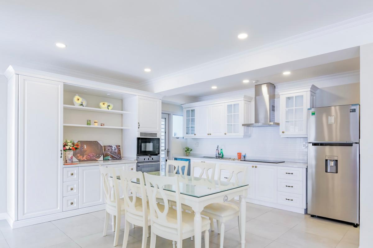 Phòng bếp Căn hộ tầng cao Happy Valley