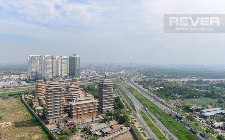 VIew toàn cảnh nhìn từ căn hộ Căn hộ Lexington Residence tầng cao tháp LD hướng Đông Nam