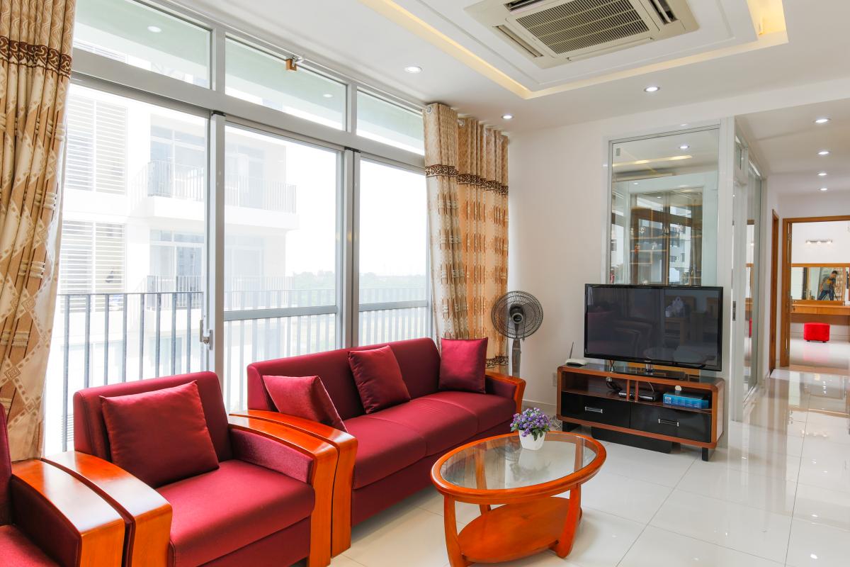 Phòng khách sang trọng Căn hộ J6 Star Hill