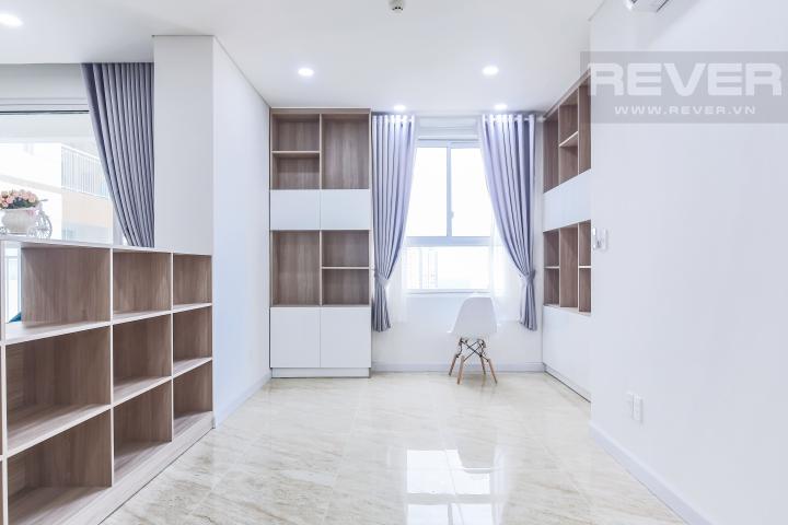 Khu vực làm việc hiện đại Căn góc hướng Tây Nam tầng cao tháp A1 Tropic Garden