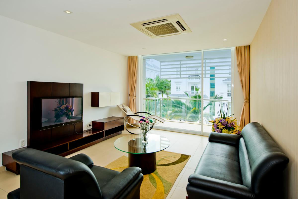 An Phú Riverview - Phòng khách căn hộ cao cấp
