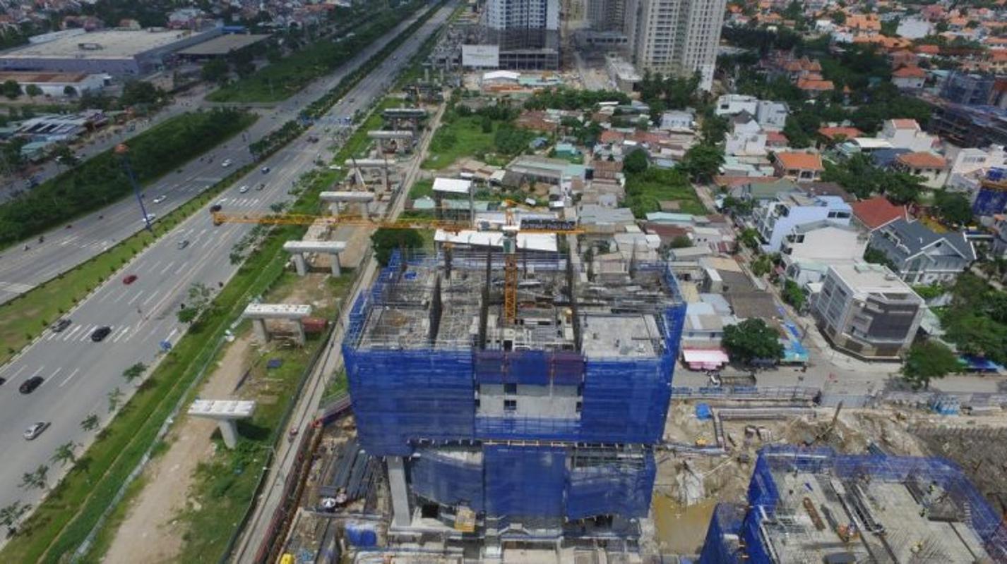 Gateway Thảo Điền - Tiến độ xây dựng hai tòa nhà The Aspen và The Madison