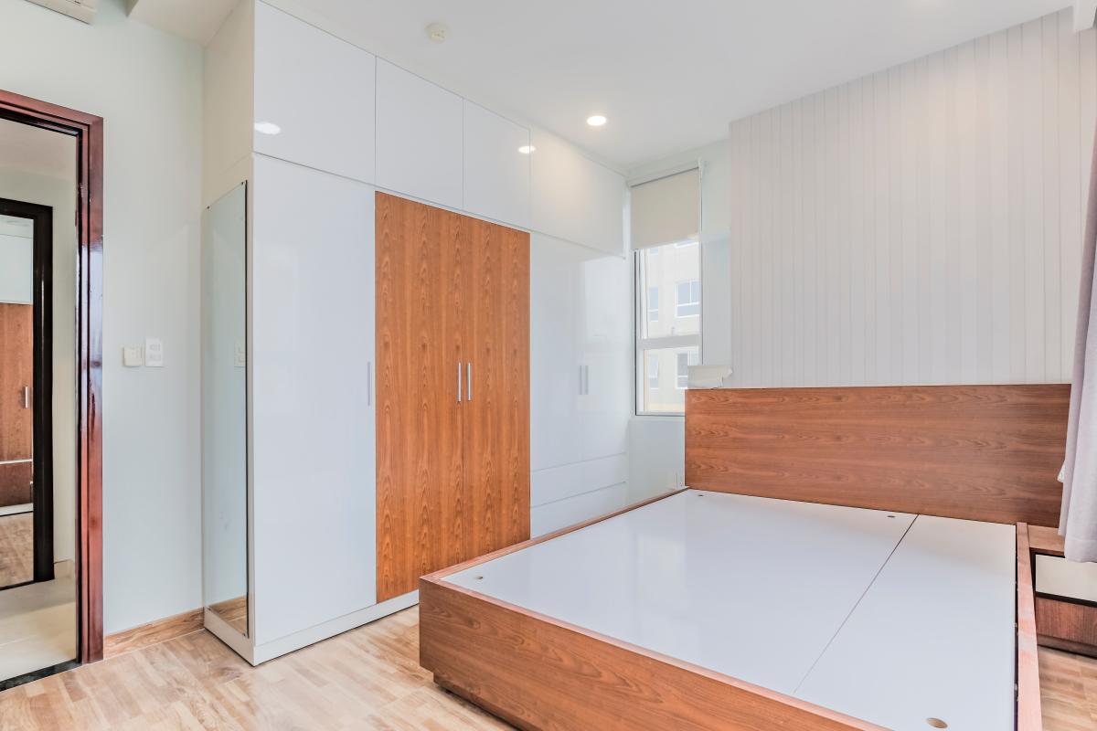 Phòng ngủ 2 ở vị trí góc Căn hộ tầng cao TA2 Tropic Garden