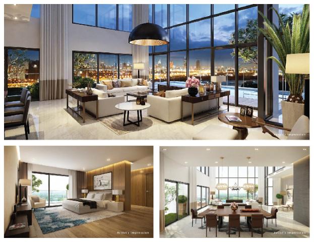Gateway Thảo Điền - Căn duplex - penthouse mẫu