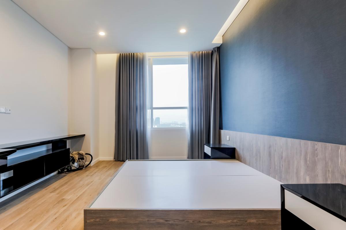 Phòng ngủ chính Căn hộ tầng cao B2 Sarimi Sala Đại Quang Minh