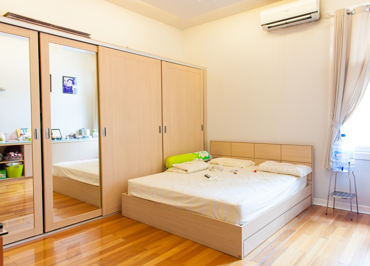 Phòng ngủ Villa 2 tầng đơn lập Mỹ Phú 1A