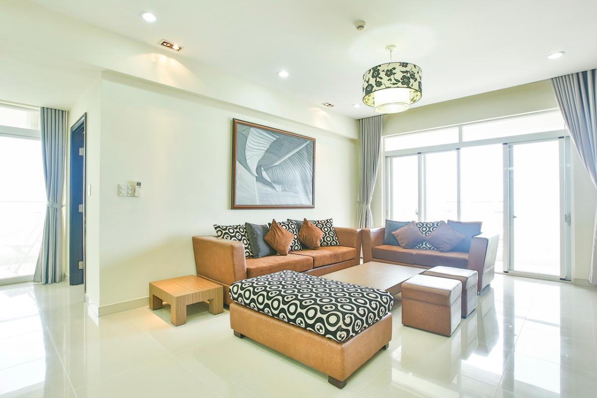 Nội thất sang trọng Căn hộ tầng cao CK Riverside Residence
