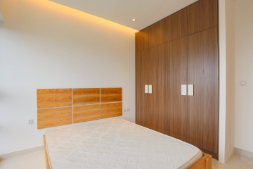 Phòng ngủ Căn góc trung tầng tháp N Happy Valley