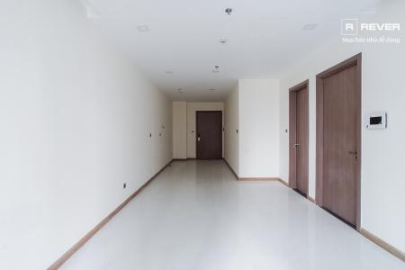 Phòng khách căn hộ VINHOMES CENTRAL PARK Cho thuê căn hộ Vinhomes Central Park 1PN, đầy đủ nội thất, ban công Đông Nam