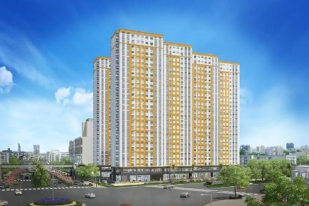 City Gate Quận 8 Căn hộ City Gate tầng trung, bàn giao nội thất cơ bản.