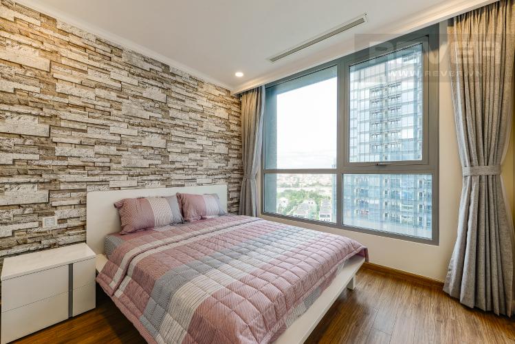 Phòng ngủ 4 Căn hộ Vinhomes Central Park tầng trung, tòa Landmark 6, 4 phòng ngủ, full nội thất