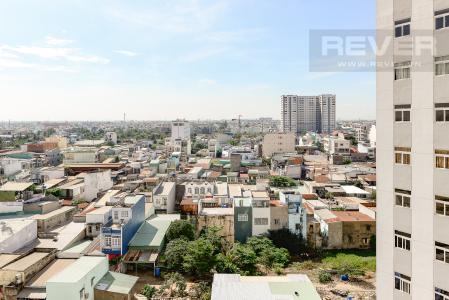 view Căn hộ City Gate Quận 8 tầng thấp 2 phòng ngủ block B nội thất cơ bản