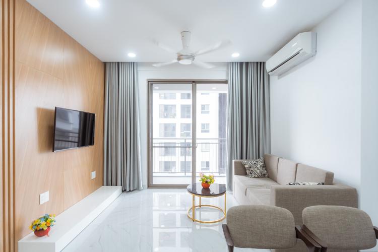 Phòng khách căn hộ Saigon South Residence Cho thuê căn hộ 3PN, diện tích 104m2, đầy đủ nội thất, view nội khu toàn cảnh dự án Saigon South Residence.