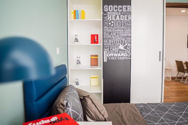 Phòng ngủ Eco Green Saigon Căn hộ tầng cao Eco Green Saigon 3 phòng ngủ.