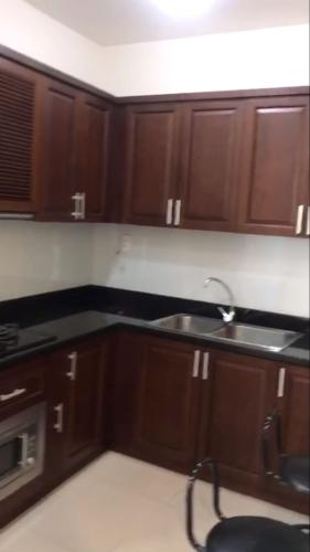 Phòng bếp căn hộ Him Lam Riverside Bán căn hộ view nội khu Him Lam Riverside, 2 phòng ngủ, diện tích 89.7m2, nội thất căn bản.