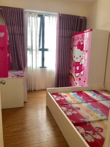 Phòng ngủ căn hộ M-One Nam Sài Gòn, Quận 7 Căn hộ M-One Nam Sài Gòn view thoáng mát, nội thất cơ bản.